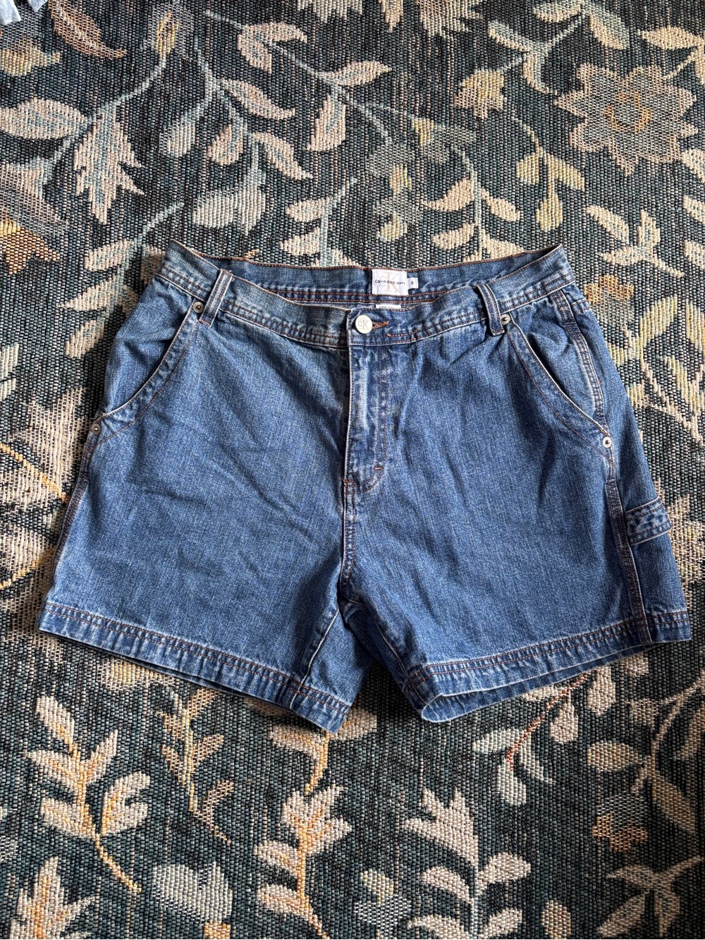 Calvin Klein Jeans Blue Denim Women's Shorts Size 8